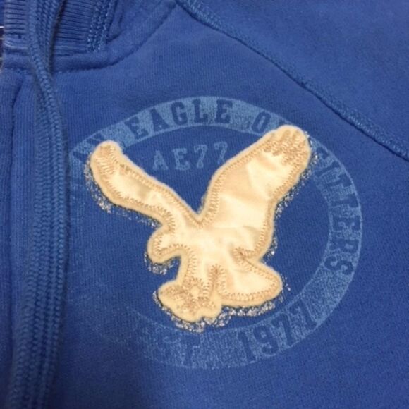 AE Royal Blue Hoodie  - Picture 4 of 5